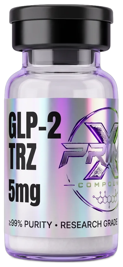 GLP-2 TRZ research compound vial